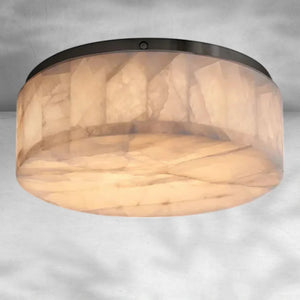 Riora Calcite Round Flushmount 6"10"14", flush mount - view 8
