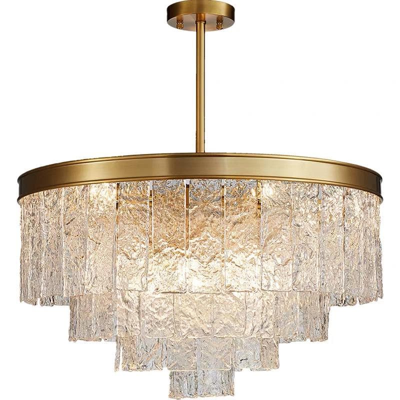 Ariano Four-layer crystal brass chandelier D 27" 32" - view 3