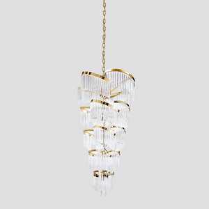 Twin Palms Multi-Tier Crystal Chandelier - view 31