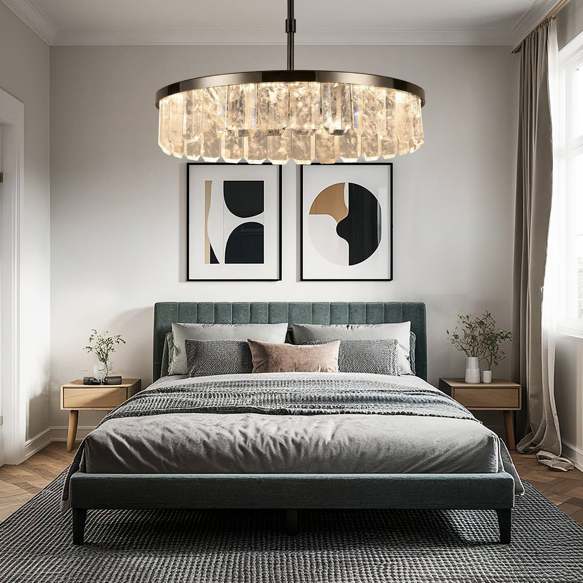 Selene Linear Crystal Chandelier - view 30
