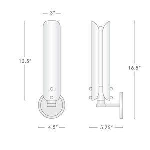 Debora Wall Sconce 16.5" H - view 7