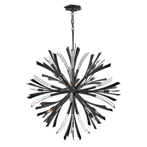 Bergamots 13 Lights  Chandelier 42"H - view 7