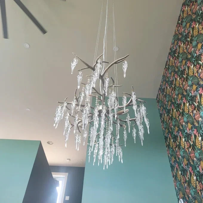 New Light Luxury Crystal Geometric Chandelier for Living Room/Dining Room/Bedroom - view 10