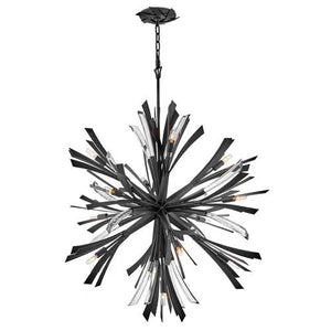 Bergamots 13 Lights  Chandelier 42"H - view 8