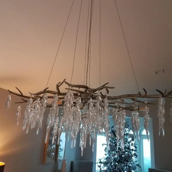 New Light Luxury Crystal Geometric Chandelier for Living Room/Dining Room/Bedroom - view 14