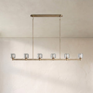 Delume Linear Chandelier 54"72"