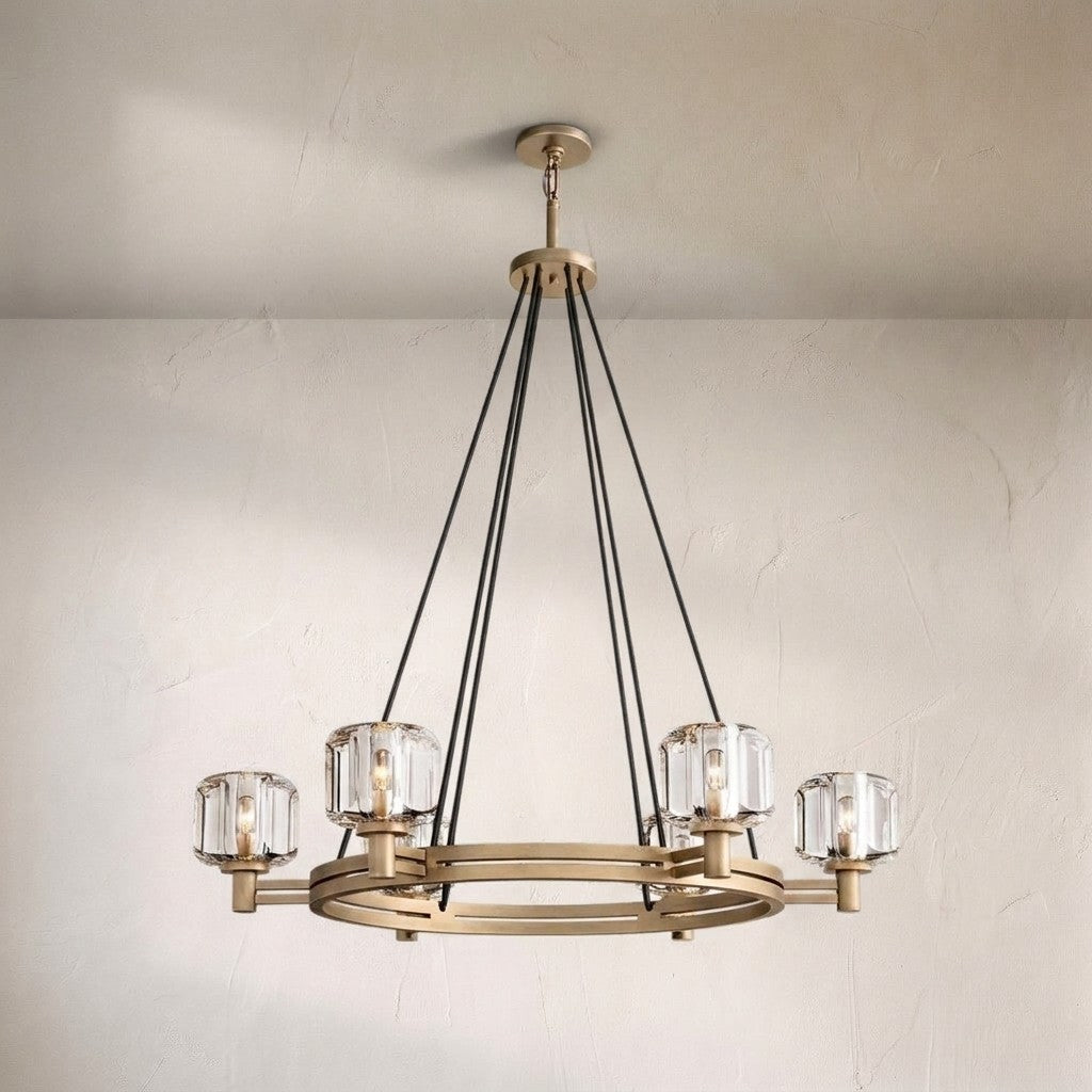 Delume Round Chandelier 36"48"60"