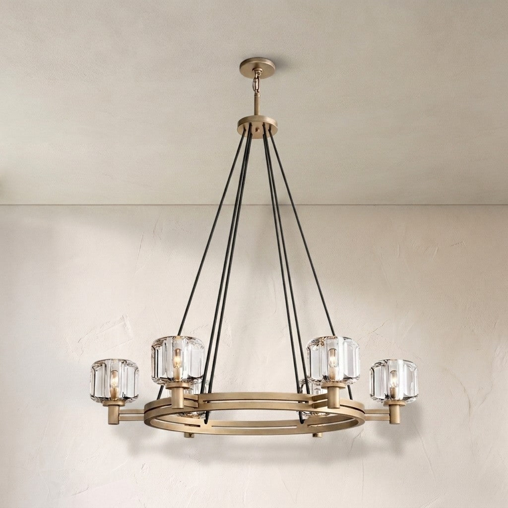 Delume Round Chandelier 36"48"60"