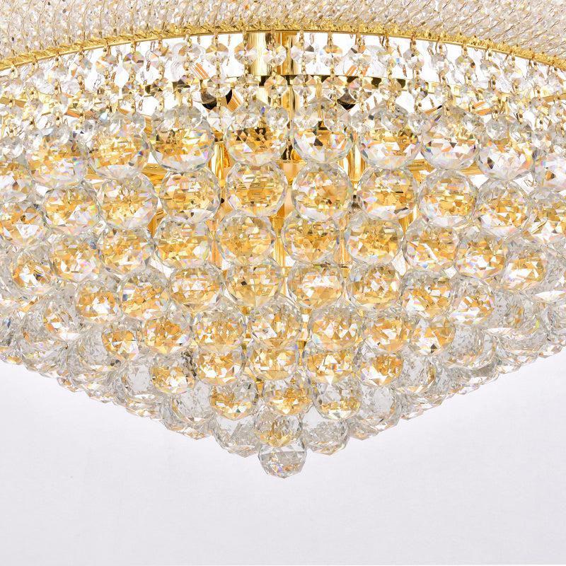 Luxury French Empire Chandelier for Villa Hall Ceiling Three-layers Crystal Light for Hotel Lobby - view 20