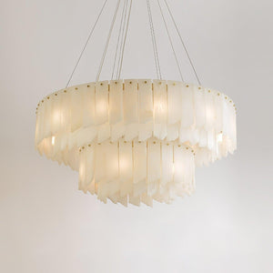 Alabaster Cascade Tiered Chandelier 27.6 - view 14