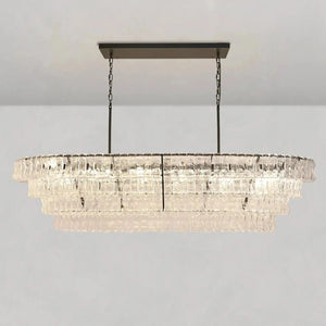Ghiaccio Oval Chandelier 54''65'' - view 14