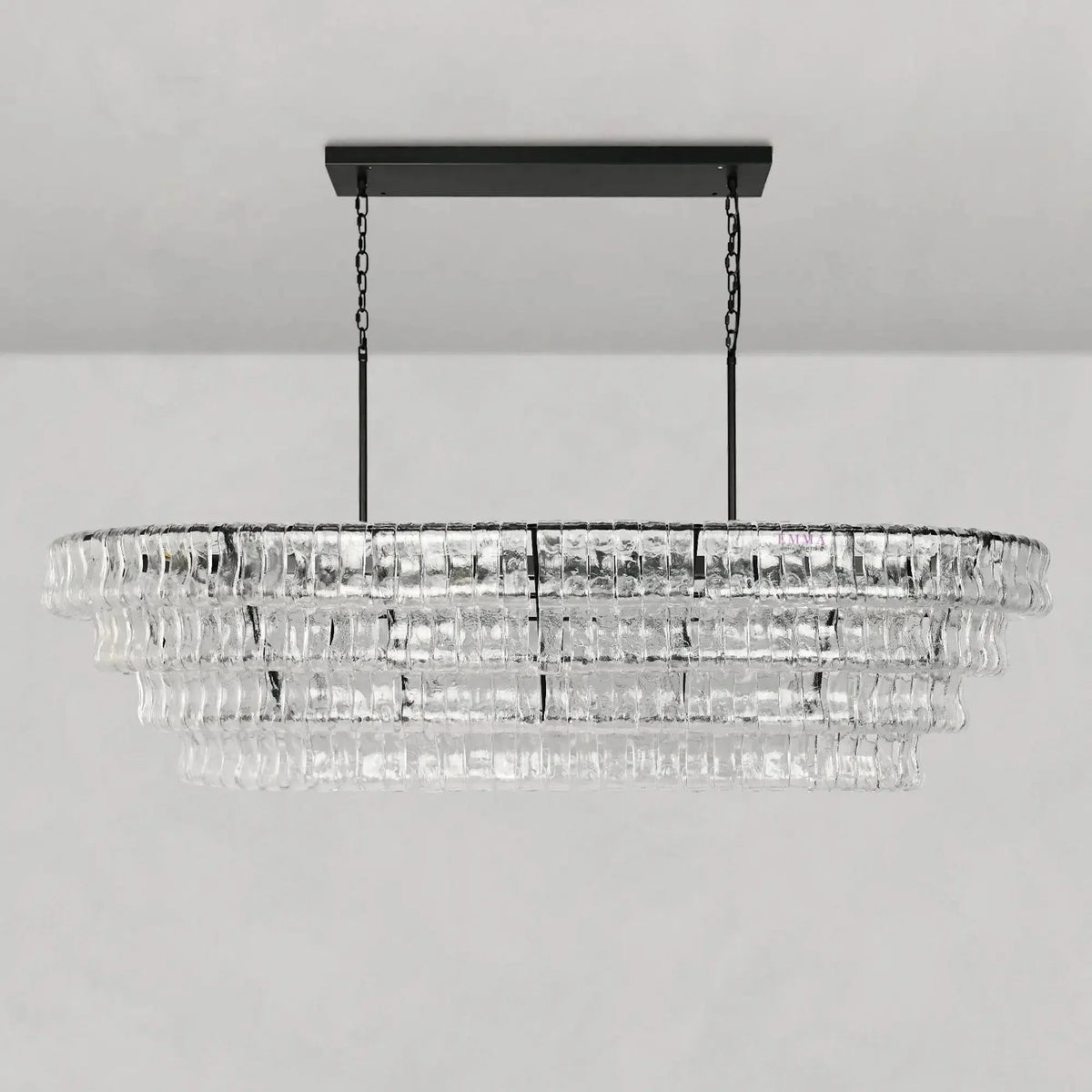 Ghiaccio Oval Chandelier 54''65'' - view 11