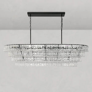 Ghiaccio Oval Chandelier 54''65'' - view 11