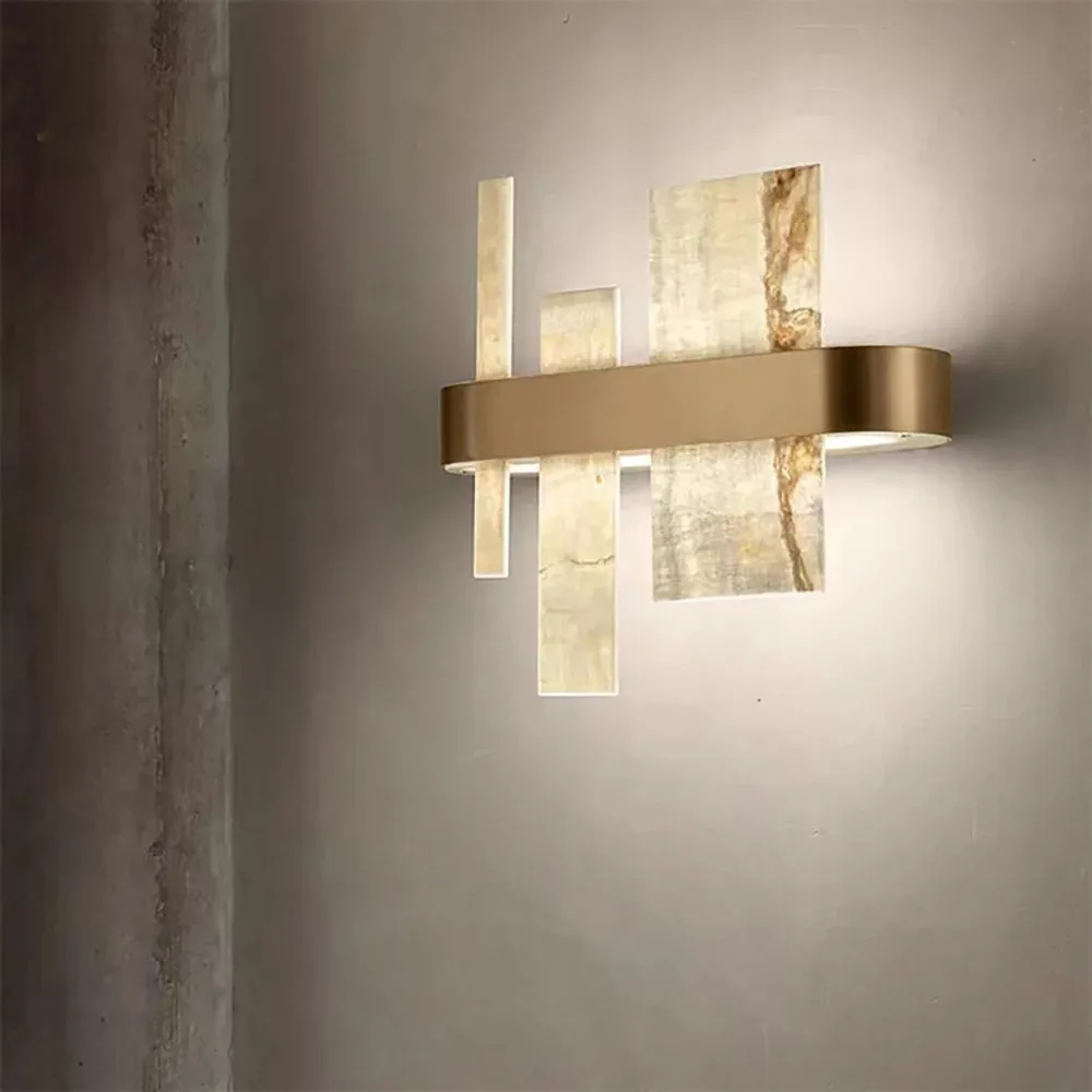 Alabaster Acropolis LED Wall Sconce - view 2