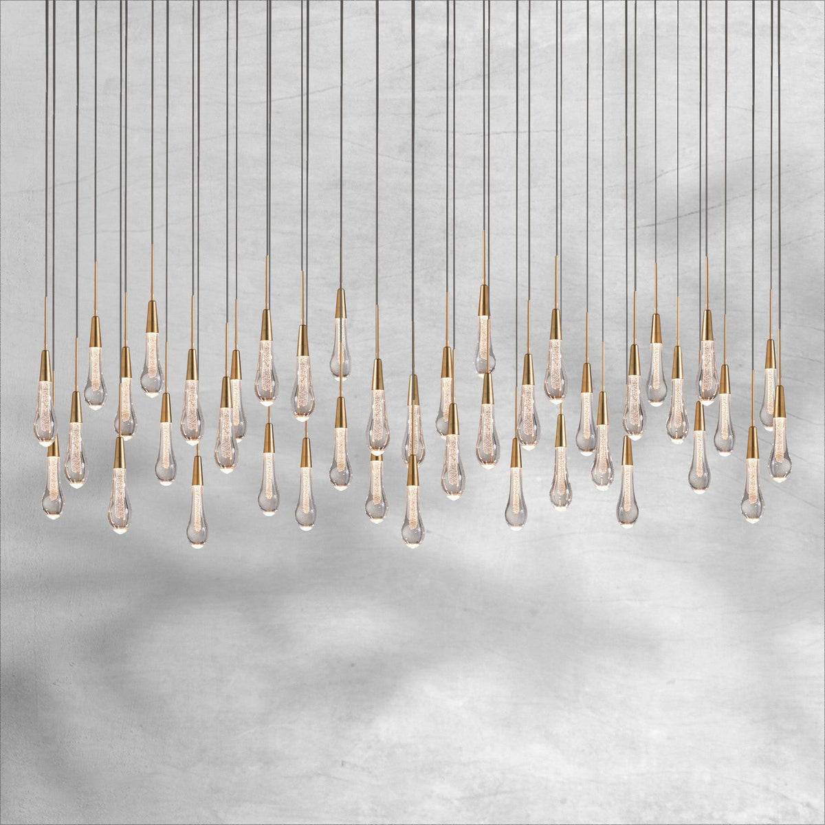 Soltaire Linear Chandelier 37"50"70"87"120" - view 19