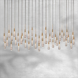 Soltaire Linear Chandelier 37"50"70"87"120" - view 19