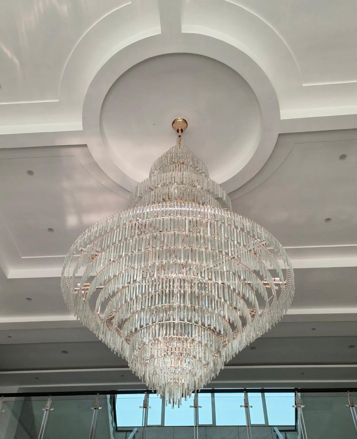 Luxury Multi-tiered Extra Large Crystal Chandelier for Staircase/Foyer/Entryway - view 6