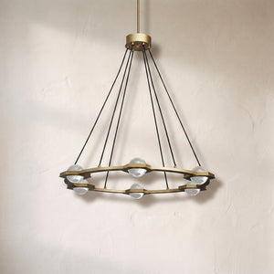 Eldric Round Chandelier 36", 48", 60" - view 3