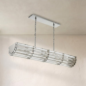 Elimote Linear Chandelier 48''W - view 2