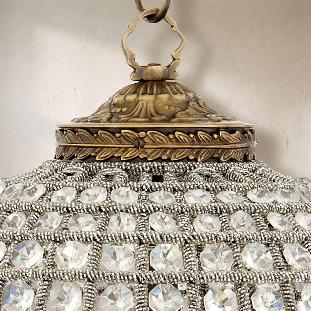 Eternity Oval S Modern Brass Chandelier - Brass - view 2