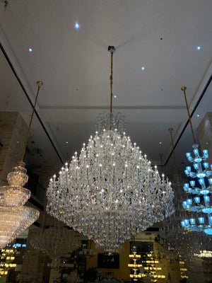 Extra Large Multi-tiered Candle Light  Crystal Chandelier for Hotel/Restaurant - view 11