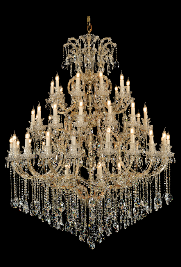 Extra Large Multi-tiered Candle Light  Crystal Chandelier for Hotel/Restaurant - view 16