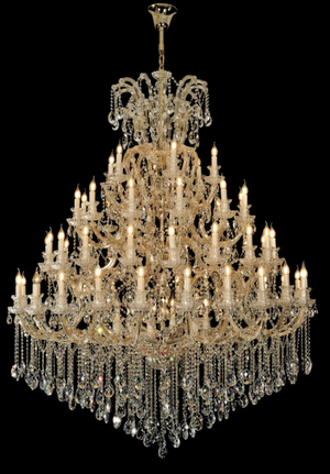 Extra Large Multi-tiered Candle Light  Crystal Chandelier for Hotel/Restaurant - view 17
