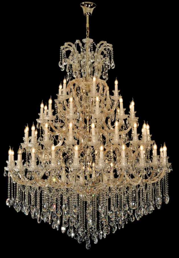 Extra Large Multi-tiered Candle Light  Crystal Chandelier for Hotel/Restaurant - view 17