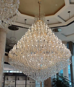 Extra Large Multi-tiered Candle Light  Crystal Chandelier for Hotel/Restaurant - view 5