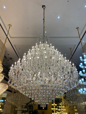 Extra Large Multi-tiered Candle Light  Crystal Chandelier for Hotel/Restaurant - view 9