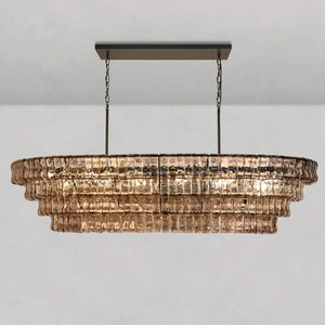 Ghiaccio Oval Chandelier 54''65'' - view 18