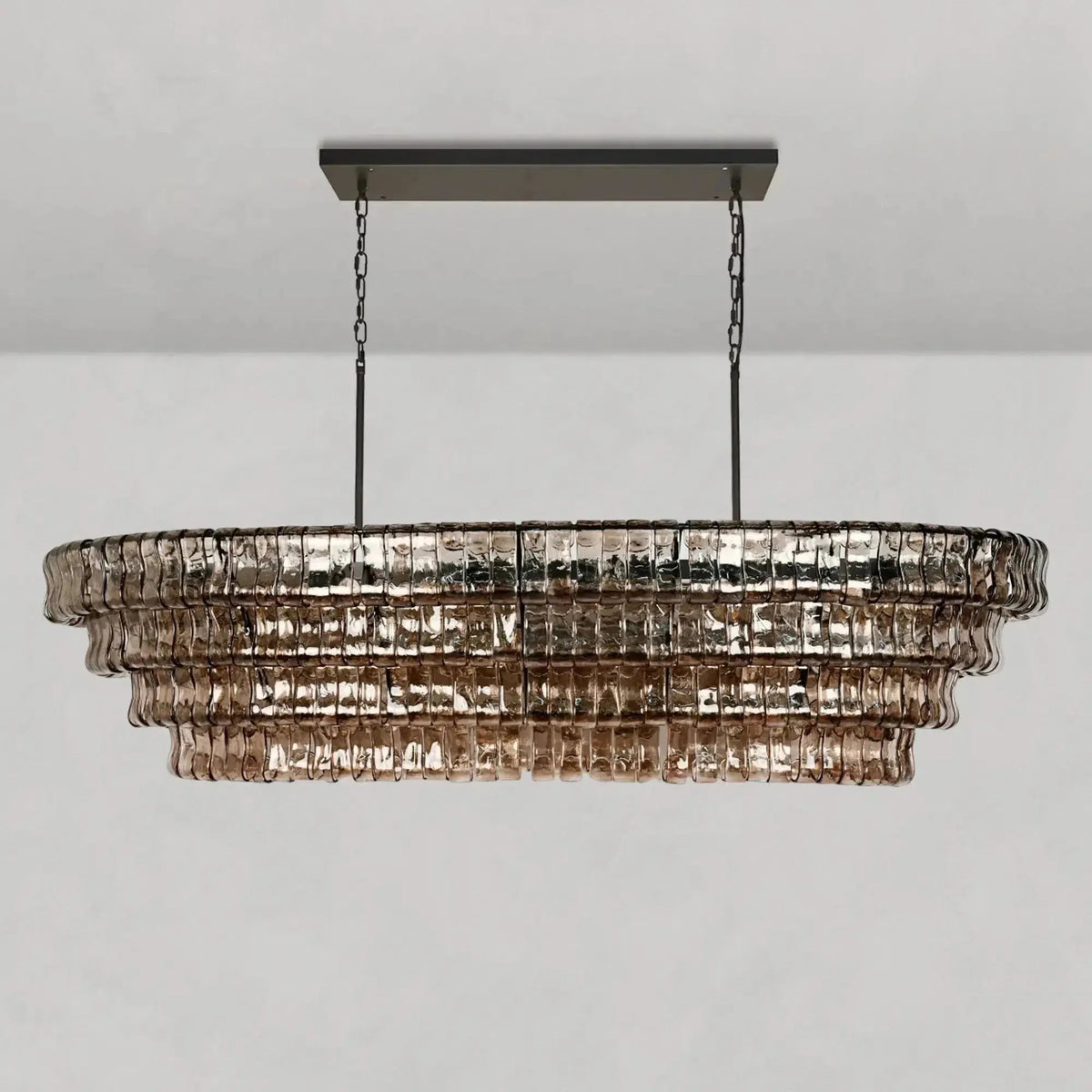 Ghiaccio Oval Chandelier 54''65'' - view 19