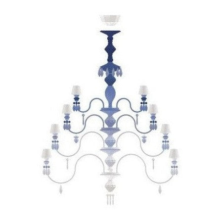 Zylorium Belle De Nuit Chandelier, in glossy