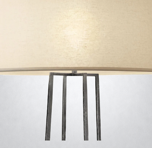 Wiraht Floor Light, linen floor lamp - view 10