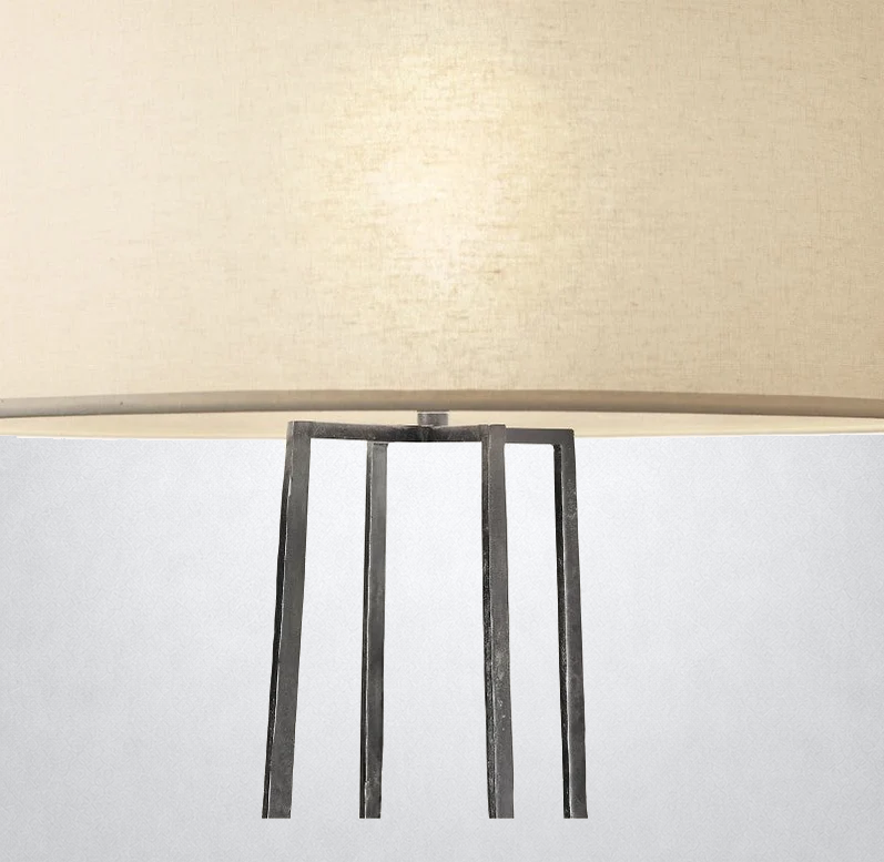 Wiraht Floor Light, linen floor lamp - view 10