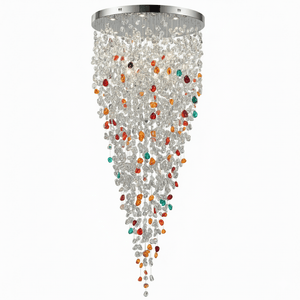 Crystal Stone Crystal Spiral Chandelier - view 89