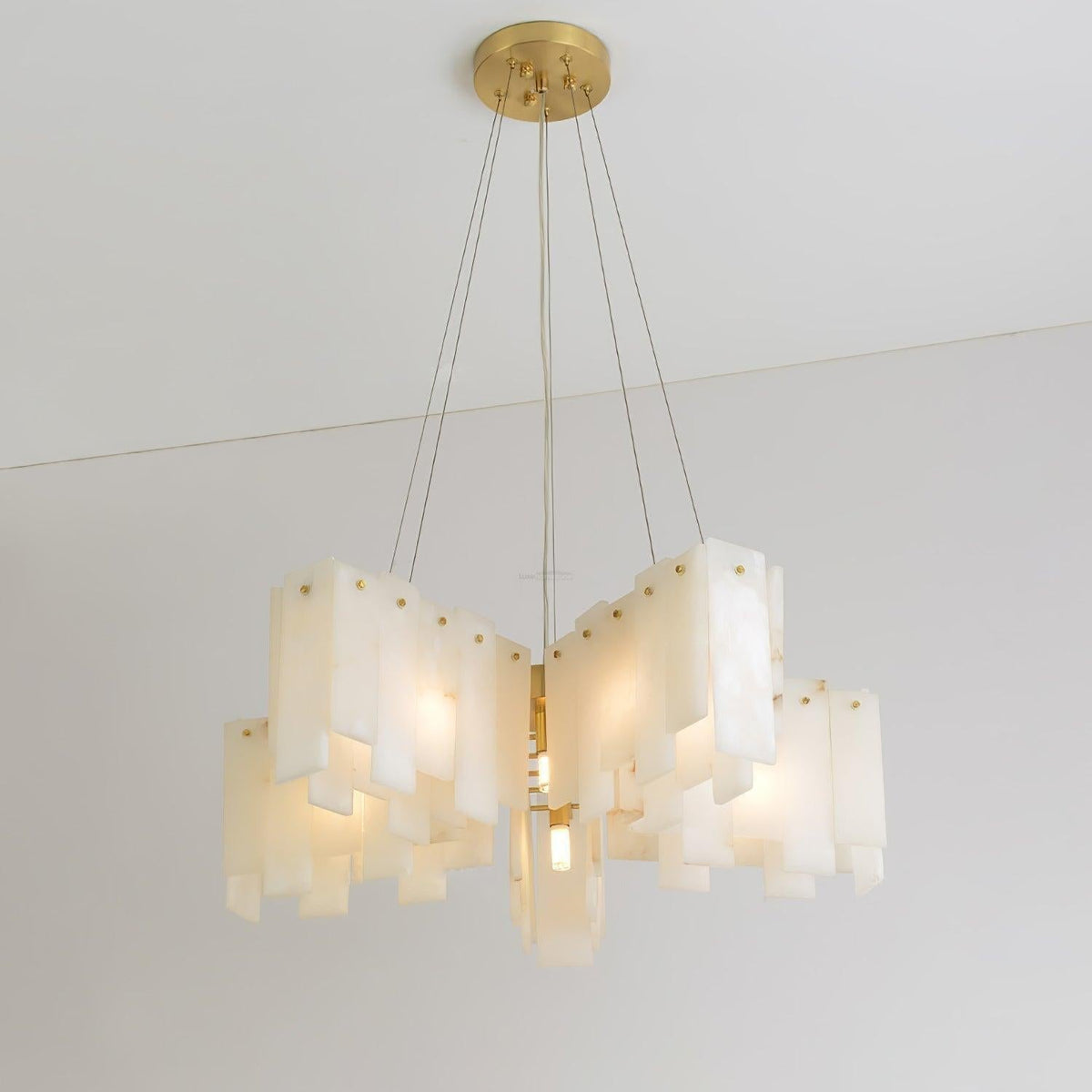 Alabaster Cascade Tiered Chandelier 27.6 - view 16