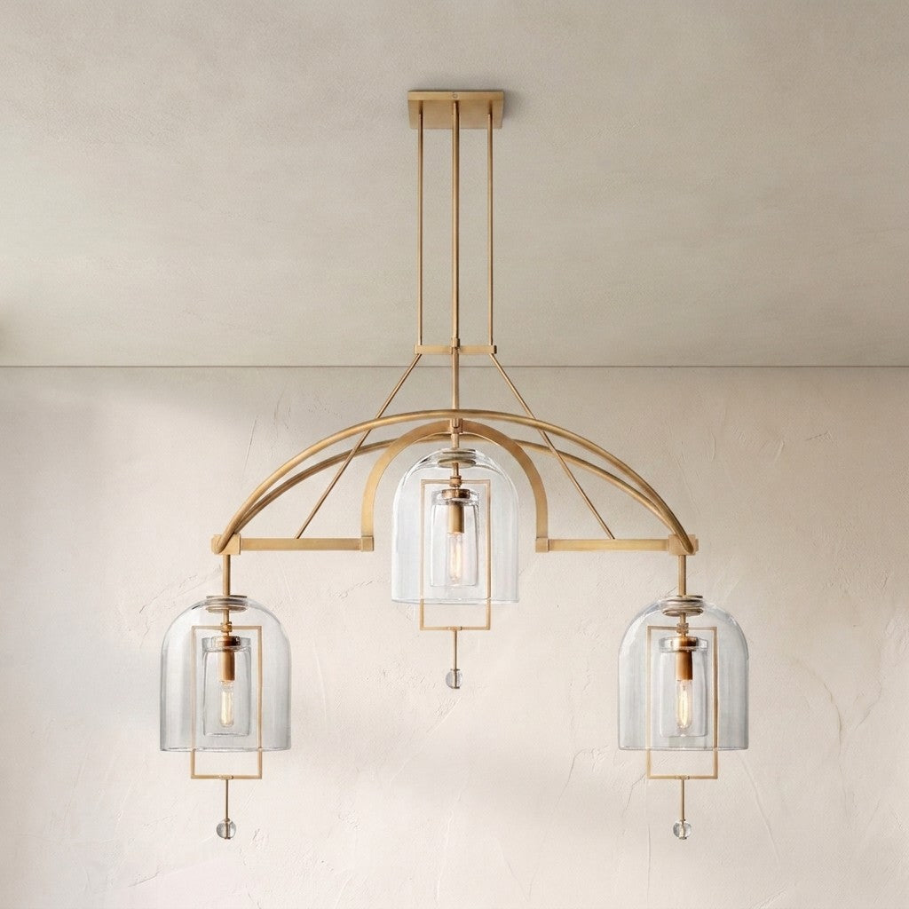 Fable Linear Chandelier 48"60"