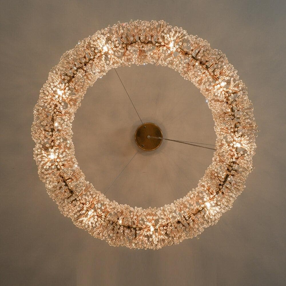 Vosa Crystal Pendant Modern Crystal Ring Chandelier - view 5