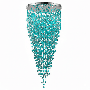 Crystal Stone Crystal Spiral Chandelier - view 85