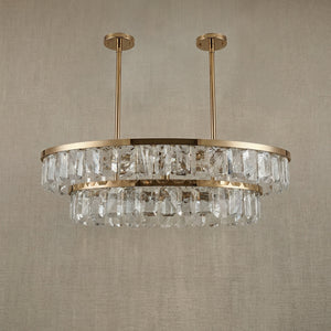 Selene Linear Crystal Chandelier - view 3