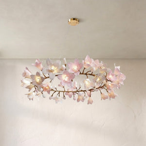 Flower Circular Blossom Chandelier