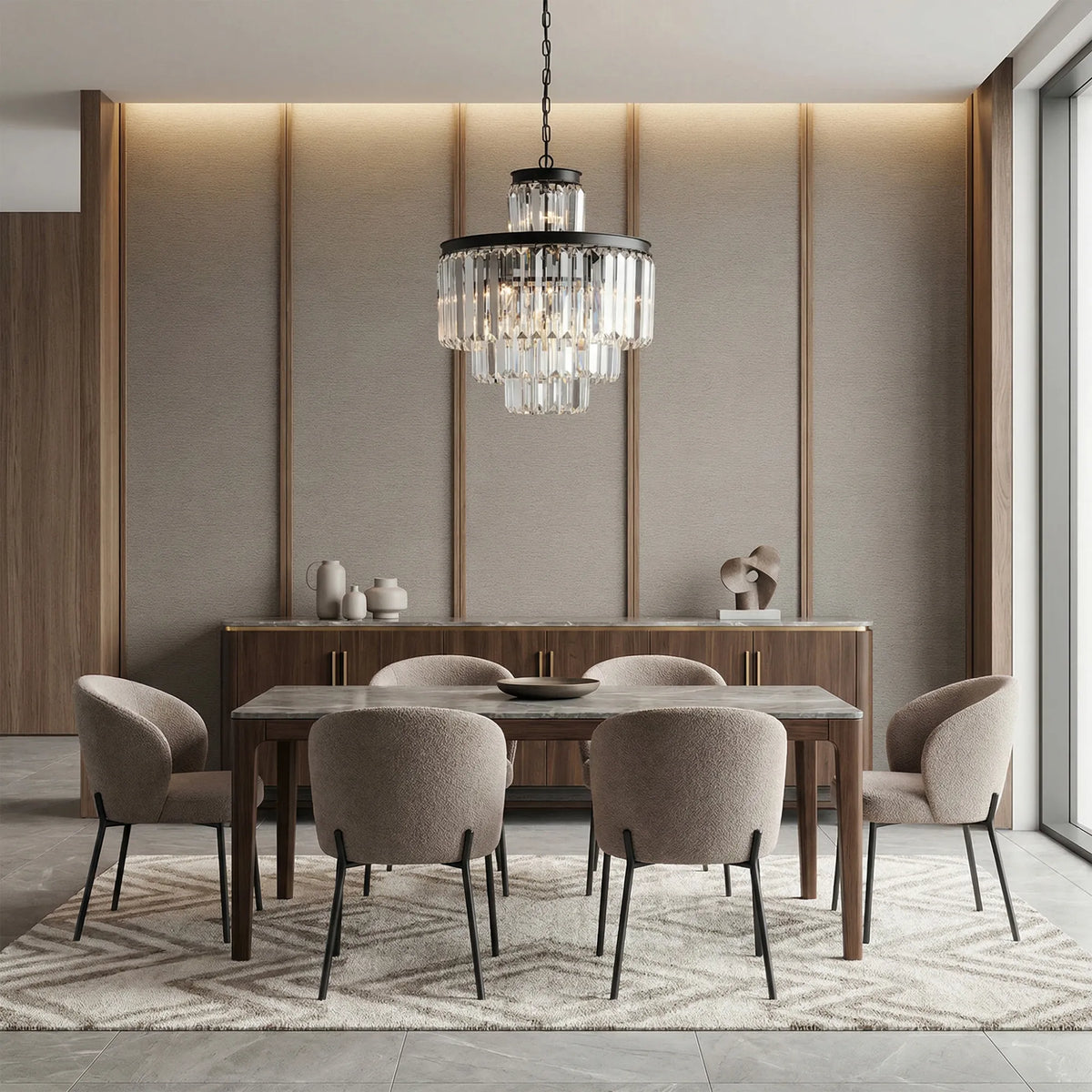 Leyland 11-Light Chandelier - view 3