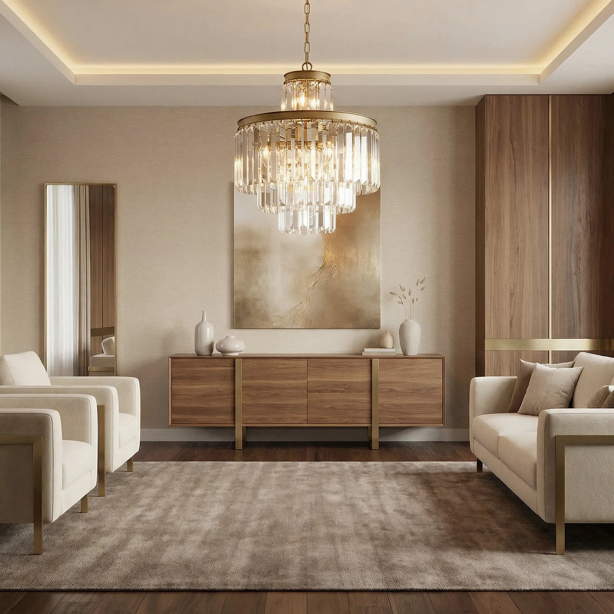 Leyland 11-Light Chandelier - view 4