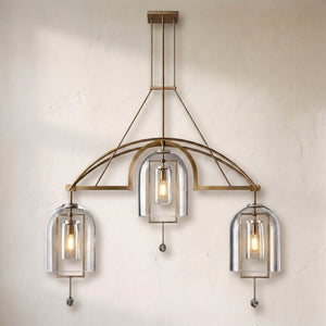 Fullbloom Linear Chandelier 61" - view 3