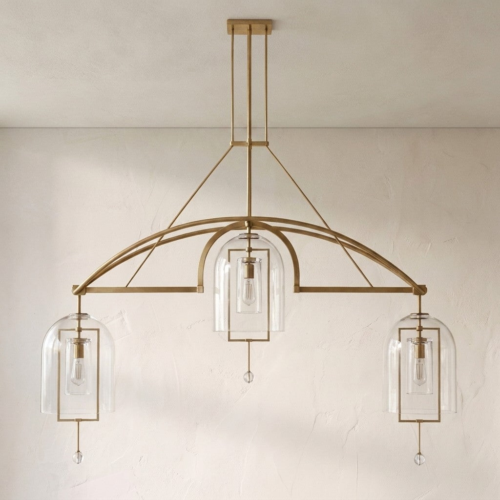Fullbloom Linear Chandelier 73" - view 2