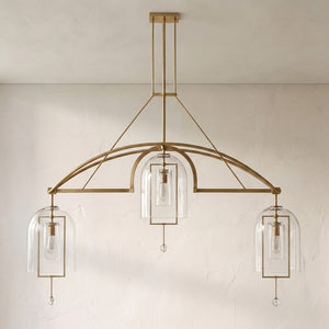 Fullbloom Linear Chandelier 73" - view 2