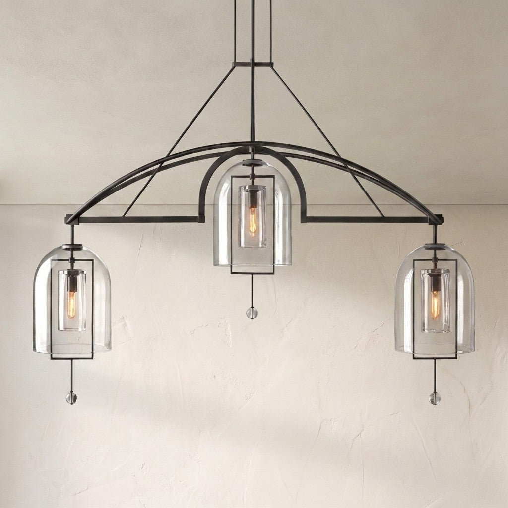 Fullbloom Linear Chandelier 73" - view 3