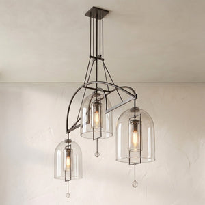 Fullbloom Linear Chandelier 73" - view 8