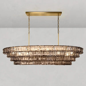 Ghiaccio Oval Chandelier 54''65'' - view 20